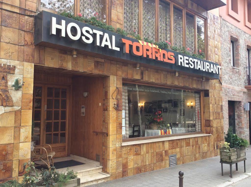 Hostal Torras Sant Hilari Sacalm Zewnętrze zdjęcie